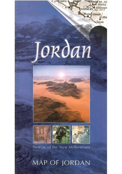 Jordan Map Of Jordan Sunrise Of The New Millennium Harita Map
