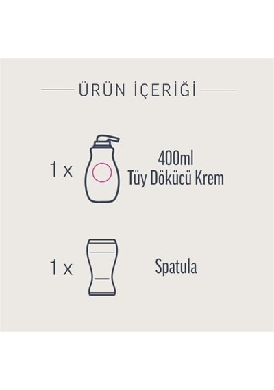 Professional 400ml Tüy Dökücü Krem