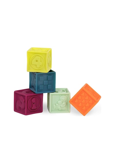 B.Toys One Two Squeeze Küpler Çok Renkli