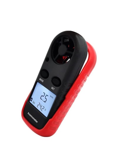 Wt816 Dijital Anemometre Hava Akım Ölçer, Mavi