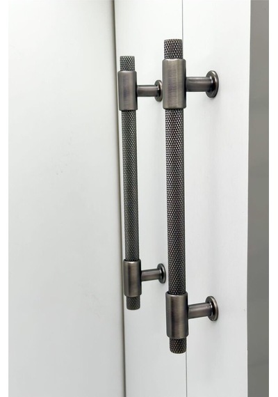 Handles Kulp Mobilya Dolap Mutfak Çekmece Kulpu 158 Mat Skoç Füme 192 Mm 19,2 Cm 2 Adet