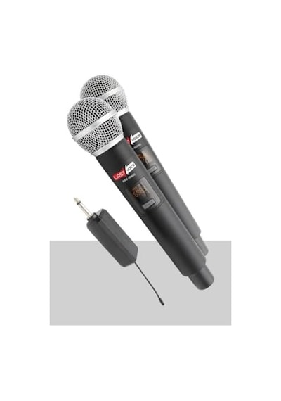 Sxc-1099e Şarjlı Çiftli El Telsiz Kablosuz Mikrofon Uhf
