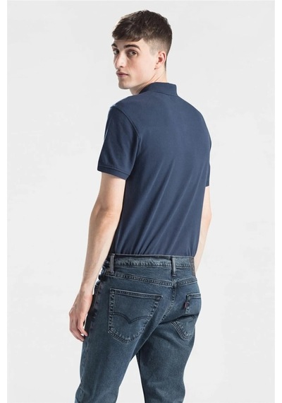 Levi's Erkek Relaxed Fit Polo Yaka Lacivert T-shirt - A0229-0008 Lacivert
