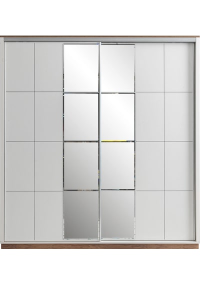 Efsane Sürgülü Aynalı Elbise Dolabı Gardırop 200x60x214