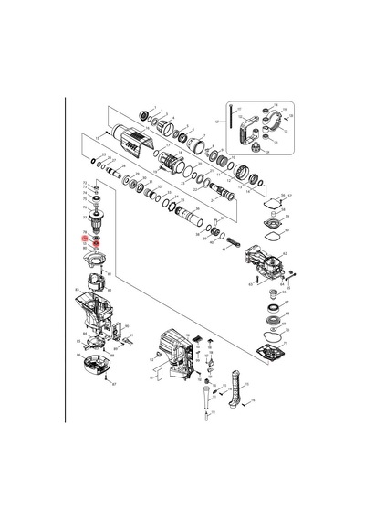 Makita HM1203C Rulman 6000 Ürün Kodu 210059-1