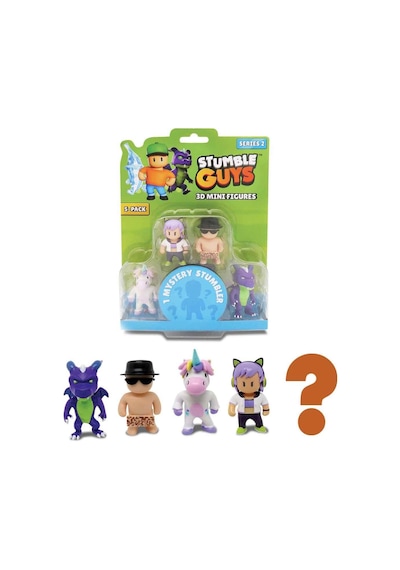 Stumble Guys 5 Li Mini Figür Seti S2 Tuy14000 Sprinkles