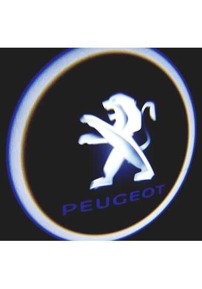 OtoÇizgi Peugeot Pilli Yapıştırmalı Kapı Altı Led Hayalet Logo Mesafe Sens N11.8680 OtoÇizgi