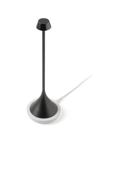 Lexon Steli Shade Led Masa Lambası Metalik Gri