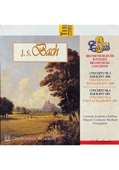 J.s. Bach Concerto No.5 Cd