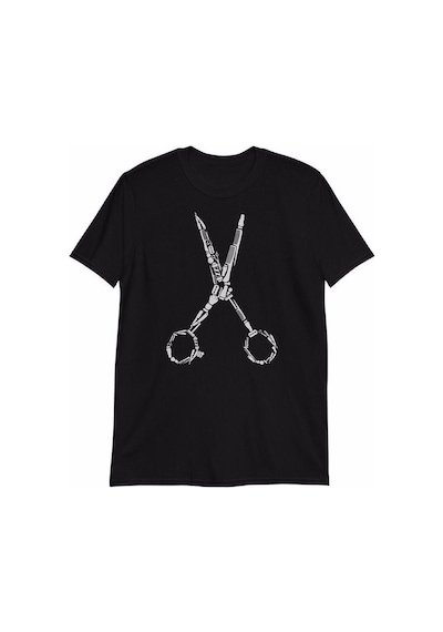 Herşey Nota Makas Kuaför Terzi Unisex Tshirt 001