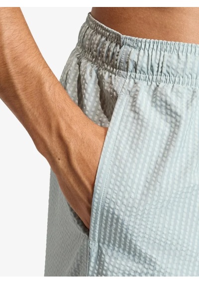 Adidas Jz0590 Seersucker Çizgili 5 İnç Erkek Şort Mayo Yeşil