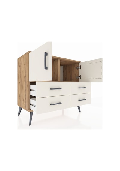 Hyperion Şifonyer 2 Raflı 4 Çekmeceli 2 Kapaklı 88x44x80 Çam-aytaşı Aytaşı Hyperion Şifonyer 2 Raflı 4 Çekmeceli 2 Kapaklı 88x44x80 Çam-aytaşı Aytaşı