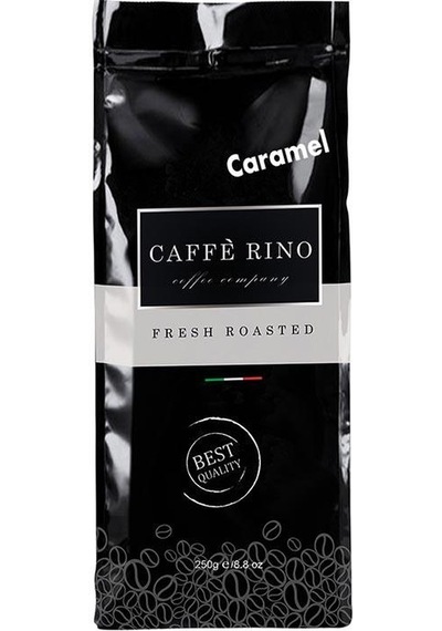 Caffe Rino Caramel Aromalı French Press Öğütülmüş Filtre Kahve 250 G