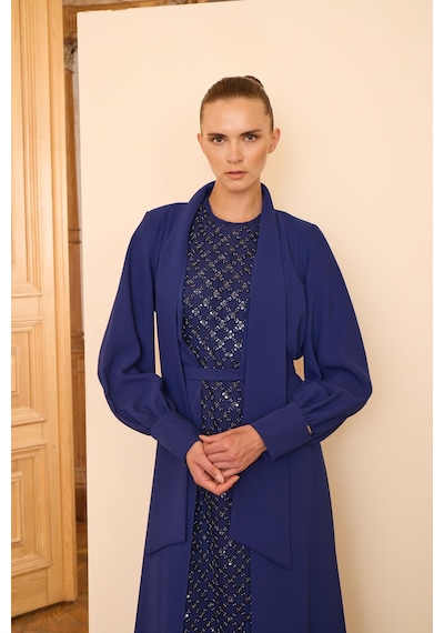 Senna Dorota Dress Lacivert Lacivert