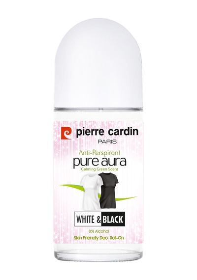 Pierre Cardin Roll-on Kadın Deodorant Ter Kokusu Leke Bırakmayan 48 Saat perspirant Koruma Pure Aura Saf Aura 50 Ml