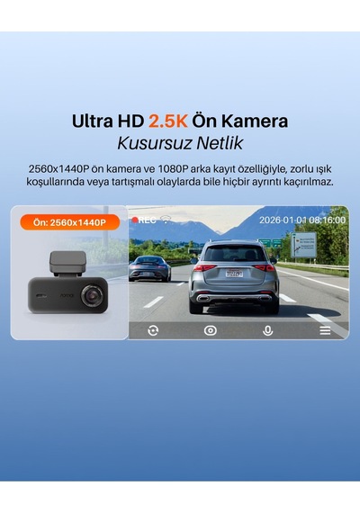 70mai Dash Cam A410 Neo Ön Kamera