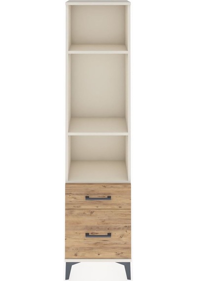 Arges Dolap 3 Raflı 2 Çekmeceli 44x30x182 Aytaşı-çam Aytaşı
