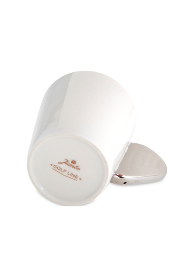 Jumbo Golf Line Club Parlak Beyaz Mug Beyaz