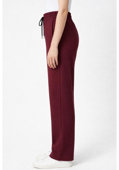 Axxel Kadın Bordo 2 İplik Eşofman Pantolon-p3045