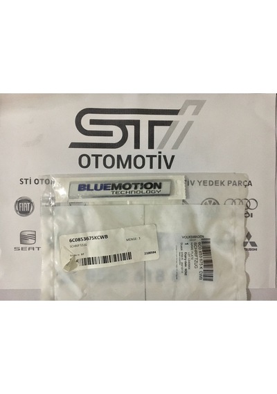 6c0853675kcwb Vw Bluemotıon Yazı