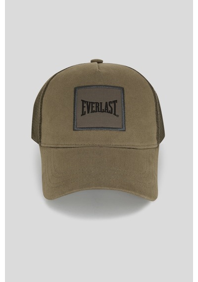 Everlast Trademark Unisex Şapka %100 Pamuk Fileli Spor Şapka Au0025 Haki