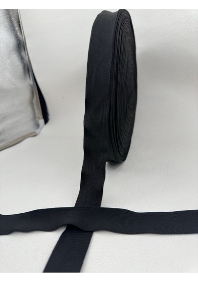3 Cm Raşel Şerit-5 Metre-siyah