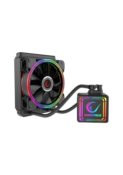 Aqua120-rgb 42.5 Cfm 2000rpm 12cm Amd/ıntel Lga1200 Uyumlu S-rgb 120mm Su Soğutmalı Cpu Fan-137028