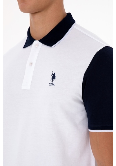U.s. Polo Assn. Erkek Beyaz Tişört 50306871-vr013 Beyaz