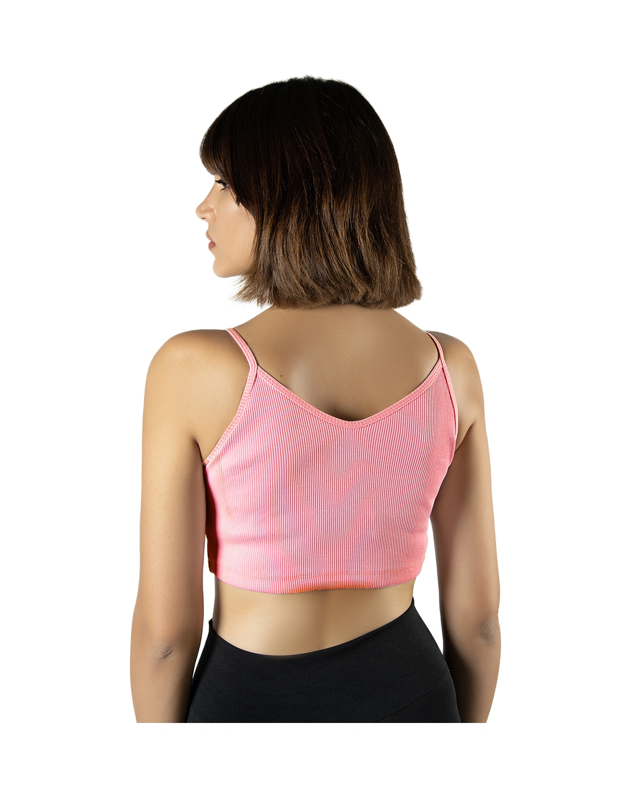 Veaven Şeker Pembe İp Askılı Fitted/vücuda Oturan Fitili Örme Crop Top Bluz Şeker Pembe Veaven Şeker Pembe İp Askılı Fitted/vücuda Oturan Fitili Örme Crop Top Bluz Şeker Pembe