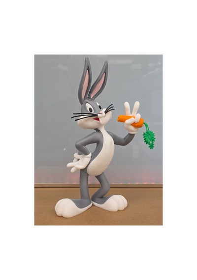 Bugs Bunny Figür 20cm-3d Baskı-kolleksiyonluk Biblo
