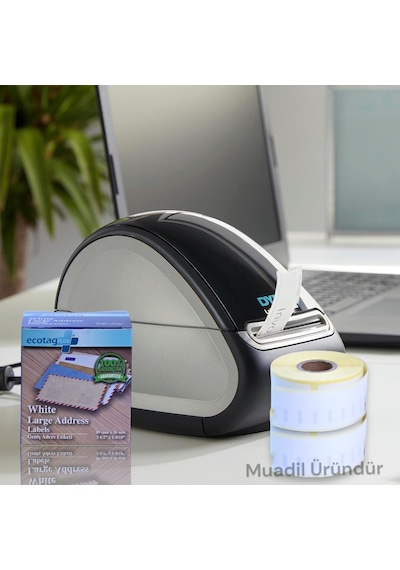 Ecotagplus Dymo Lw Etiket 89 MM X 36 MM - Beyaz-520 Adet