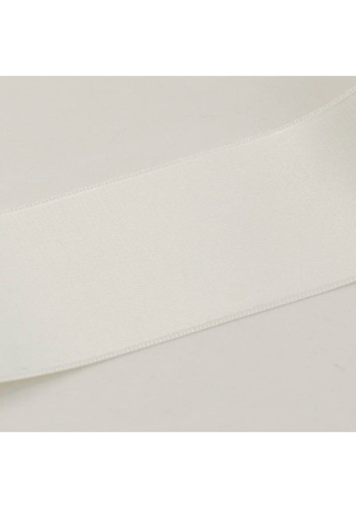 Beyaz Saten Kurdela 6 Cm. X 10 Metre
