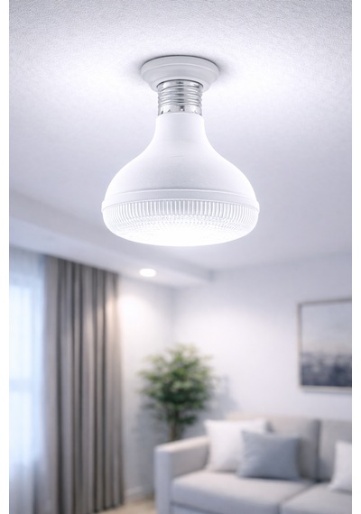 4 Adet Cata Ct 4145 Kristal Led Torch Ampul 45w 6400k Beyaz Işık E27 Duy