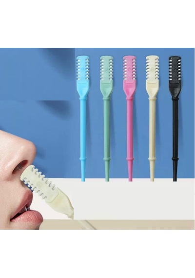Korumalı Jilet Uçlu Burun Ve Kulak Kılı Temizleme Aparatı Acısız Ve Güvenli Tüy Alma Aparatı Pratik Plastik Kişisel Bakım Aracı Tek Kullanımlık/uzun Ömürlü Manuel Düzeltici