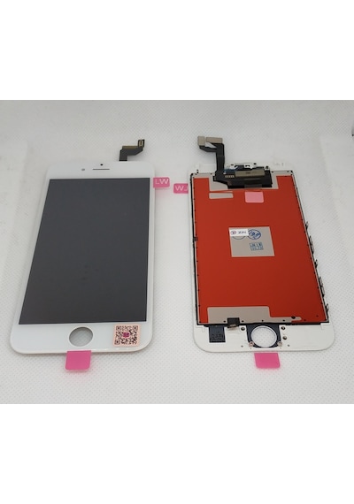 Apple Uyumlu iPhone 6S Beyaz-Siyah Lcd Ekran+Dokunmatik