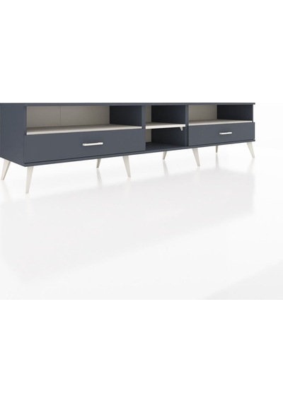 Hyperion Tv Ünitesi 3 Raflı 2 Çekmeceli 220x44x51 Antrasit-aytaşı/antrasit Aytası/antrasıt - Antrasıt Hyperion Tv Ünitesi 3 Raflı 2 Çekmeceli 220x44x51 Antrasit-aytaşı/antrasit Aytası/antrasıt - Antrasıt