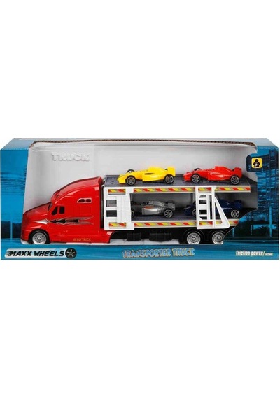 Mey İthalat 1:48 Maxx Wheels Transporter Tır 30 Cm.