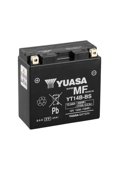 Yuasa 12v 12 Ah Motosiklet Aküsü 135 A (en) ( 152*70*145) (yt14b-