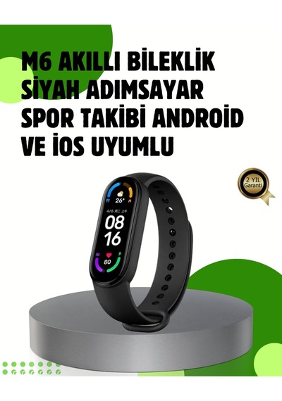 Bluetooth 5.0 Akıllı Bileklik Kalp Uyku Ve Aktivite Takibi