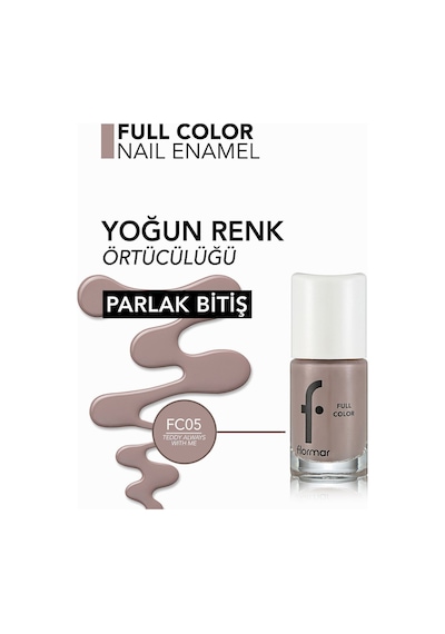 Flormar Oje - Full Color Nail Enamel Fc05 Teddy Always With Me 34000014-fc05