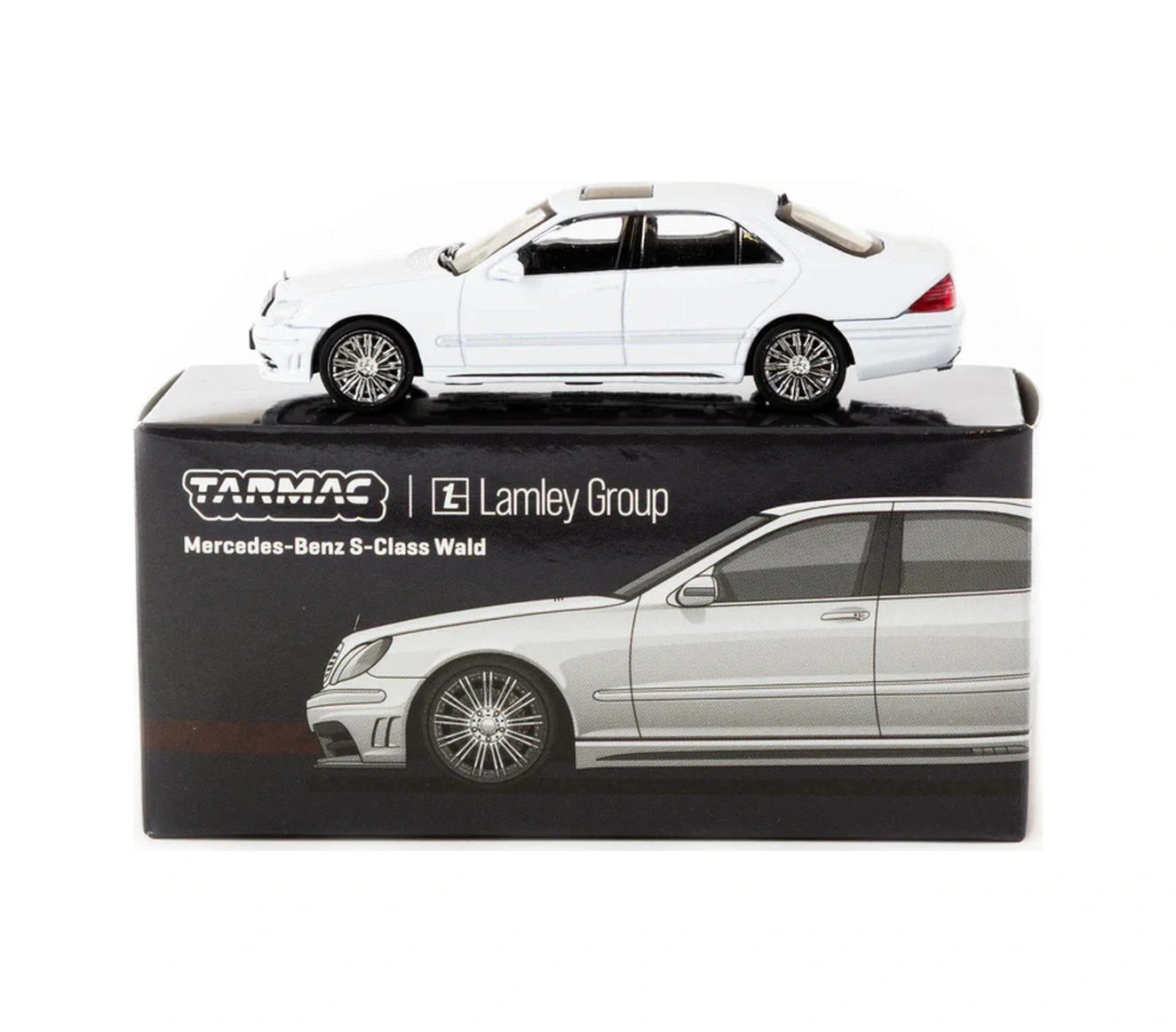 Tarmac Works 1/64 Mercedes-benz S-class Wald Alabaster White - Lamley Special Edition - Global64 T64 Çok Renkli