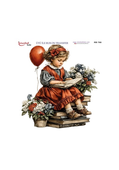 Ütü İle Rub On Transfer Kağıdı 30x30cm Rb-768