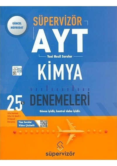 Süpervizör Yayınları Ayt Kimya 25’Li Deneme Yni