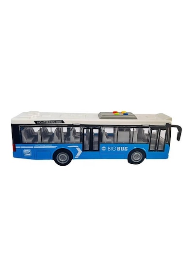 Ctoys Ses Ve Işıklı Oyuncak Şehir Otobüsü A1119-13 Mavi