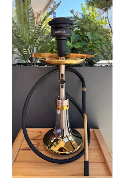 E38 Kompresör Plus V2 Titanyum Seri Nargile Takımı