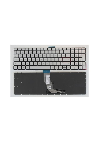 Gaming 15-cs0000, 15-cs1000 Vb... Notebook Klavye Gümüş Gri Tr