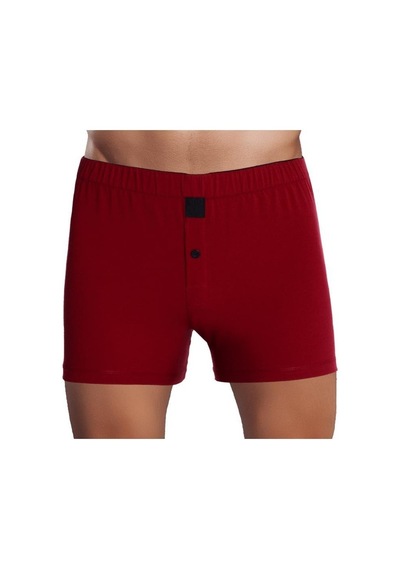 The Don Jersey Penye-Örme Bordo Renk Boxer