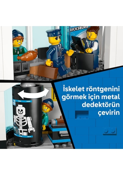 LEGO® City Havaalanı ve Uçak 60502 - 6 Yaş ve Üzeri Çocuklar İçin Yaratıcı Oyuncak Yapım Seti (887 Parça)