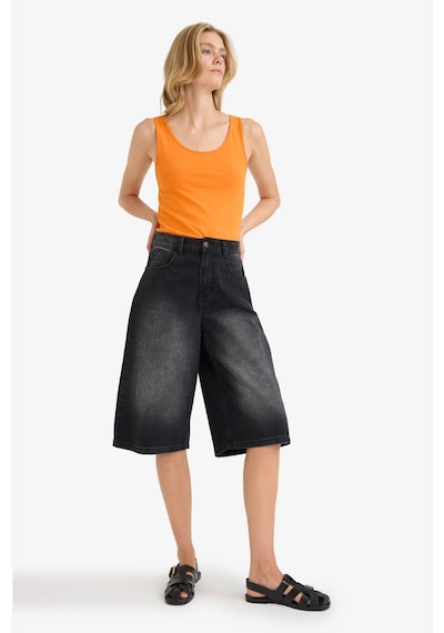 Defacto Slim Fit Dar Kesim Basic Düz Yuvarlak Yaka Atlet I1059az25smog315 Turuncu