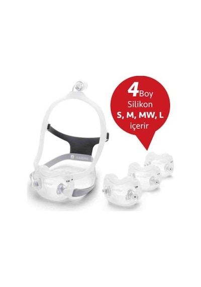 Philips Respironics Dreamwear Full Face Cpap Maskesi S.M.Mw.L